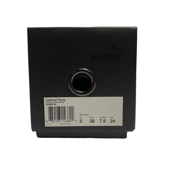 Puma x Fenty Leadcat, White Faux Fur, Size 8, NIB - Picture 4 of 4